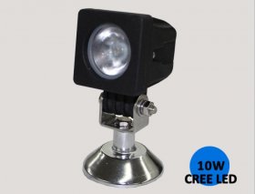 10W LED Work Light 6500K LED Light Bar IP68 CREE LED Spot Flood Off Road Driving Light
