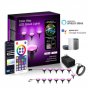 Outdoor Ground Lights 15 Bulbs 32.8FT Smart RGB+IC Pathway Lights, APP Controlled Waterproof RGB Landscape Lighting Work with Alexa