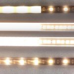 Black LED Profile U02 9x17mm U-Shape LED Aluminum Channel System