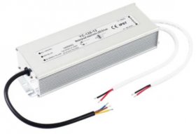 Outdoor Waterproof IP67 Metal Housing LED Transformer Power Supply AC110V / 220V to DC 12V/24V