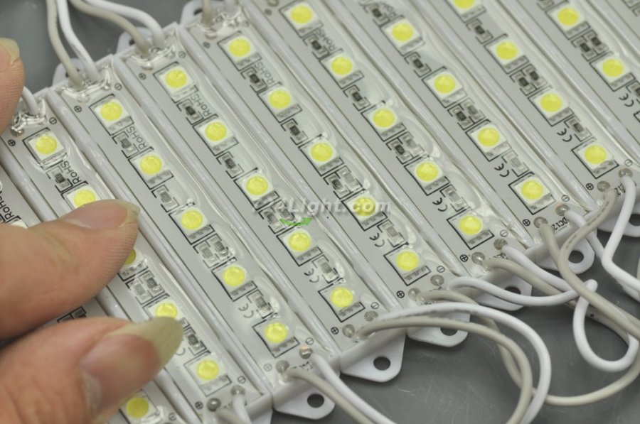 LED Module Light 5050 SMD 75x12MM 12V 1.25W 5LEDs 5050 LED Modules Waterproof Modules