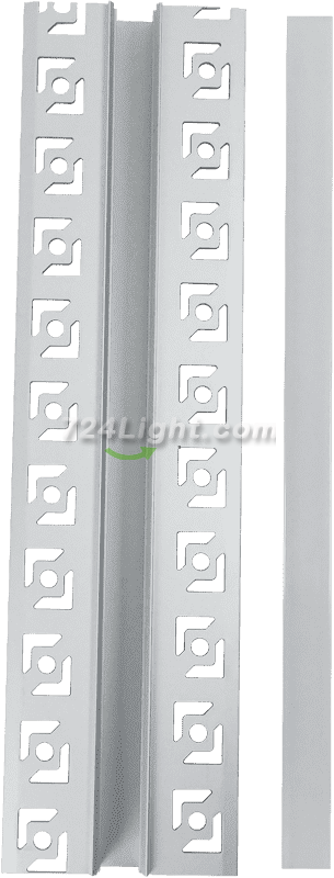 12*13 board width pre-embedded corner line light hard light strip shell aluminum groove