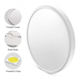 15.74 Inch 32W LED Light Fixtures Ceiling Flush Mount for Bedroom, Kitchen, BathroomLamps Ultrathin