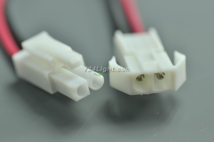 LED Connector Terminal 2 Pin Female Male Terminal Connector 30CM