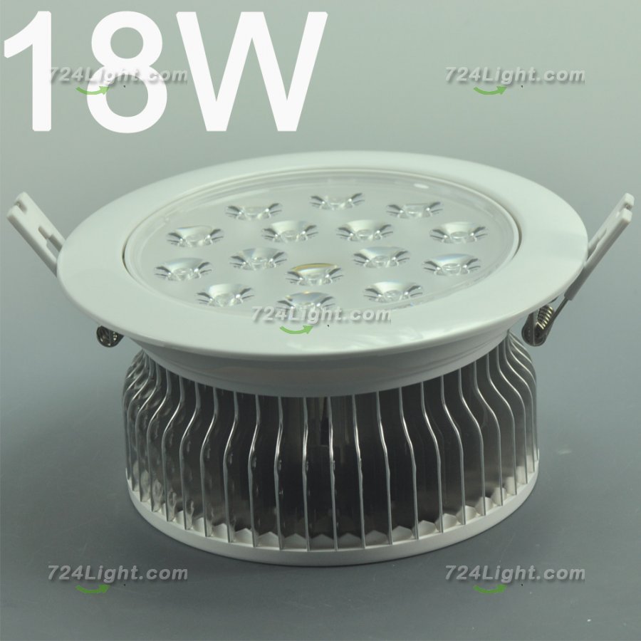 18W LD-CL-CPS-01-18W LED Down Light Cut-out 137mm Diameter 6.3\" White Recessed Dimmable/Non-Dimmable LED Down Light