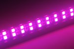 Black Double Row 1.2Meter 48inch 12V Superbright Waterproof 5050 RGB Color Changing LED Rigid Strip Bar 168LEDs