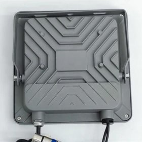 DMX512 RGB LED Flood Light 100W AC110-220V Outdoor IP66 LED WallWasher GREY Aluminum Case Tempering Glass Cover High Lumen Security Light Garden Landscape Lawn Lamp