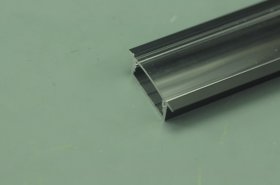 2 meter 78.7" Black Super wide 20mm Strip Recessed LED Aluminium Extrusion Recessed LED Aluminum Channel LED Profile