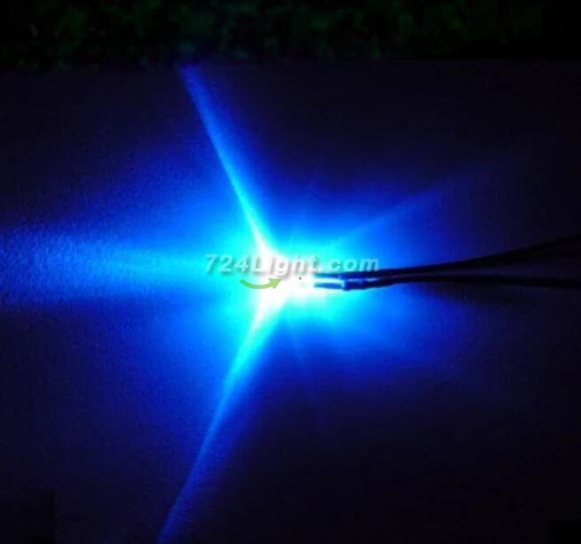 50pcs Pack 3mm LED Pre Wired light 3V/6V/12V/24V 20cm F5 Straw Hat Round Top Bulbs Light Lamp for DIY Car Boat Toys Party lighting Project