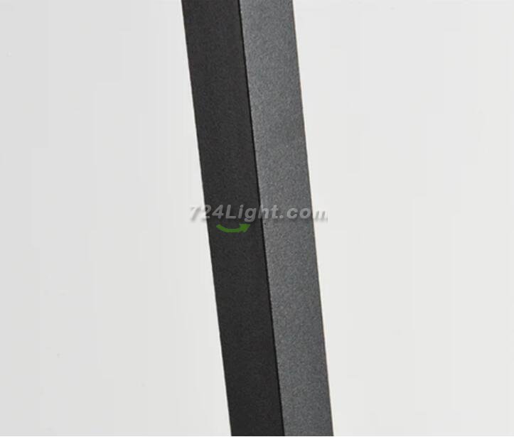 RGB Corner Floor Lamp Nordic Modern LED Floor Lamp Ambient Light w/ Remote Controller