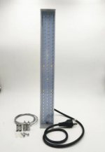 80W 40'' Full Spectrum Linear LED Grow Light Strip 6 Bands with IR & UV included, Adjustable Hanger, Idea for Greenhouse, Vegetables & Fruits, Horticulture, Propagation and City Farming