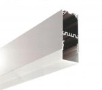 Super Wide 27.5mm LED Channel Slim LED Profile(H):95mm x 38.1mm(W) 1 meter (39.4inch) LED Line lighting Channel