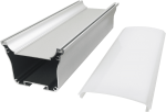 40mm wide linear light hard light bar aluminum groove shell kit