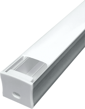2320 Cabinet Office Shop 20 Wide PCB Line Light Hard Light Bar Aluminum Slot Shell Kit