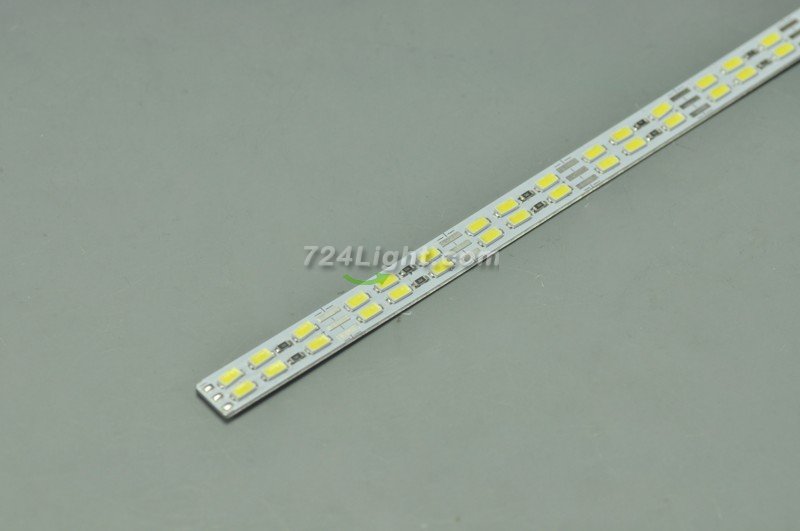 Double Row 39.3inch 5630 Rigid LED Strips 144LED 1M 12mm With 3 Lines 12V DC Aluminium Rigid Strip Bar light