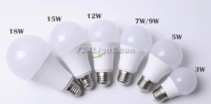 6 Pack 5Watt 450LM G50 LED Bulb Light E27 Screw Base 100-240V AC Non-dimmable 50mm White Light LED Globe