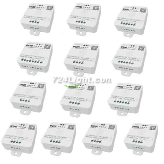 New SPI LED Controller Bluetooth Music Controller for Addressale LED Strips and Panels Support WS2811 WS2815 WS2801 SK6812 WS2813 SK9822 APA102C etc iOS/Android App Control