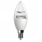 UL CUL Approved 3.5W 300 Lumen LED Candle Light Bulb Dimmable 2700K Warm White Color in E12 Edison Screw Base, 40 Watt Incandescent Lamp Equivalent