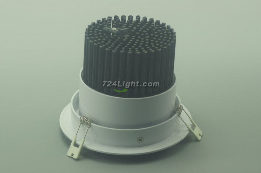 LED Spotlight 7W Cut-out 72MM Diameter 3.2" White Recessed LED Dimmable/Non-Dimmable LED Ceiling light