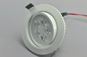 5W CL-HQ-02-5W LED Downlight Cut-out 90mm Diameter 4.3" White Recessed Dimmable/Non-Dimmable Ceiling light