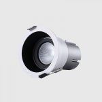 7W Downlight Led Spotlight Aluminum Embedded Anti-glare Aisle Light Home Background Wall Ceiling Light