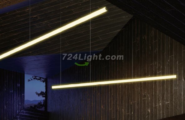 0.5 meter 19.7" Aluminum LED Suspended Tube Light LED Profile Diameter 40mm suit 24mm Flexible led strip light