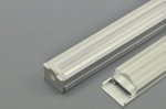 LED aluminum Channel with Clear Lenses Diffuser (WxH):16.9 mm x 6.1mm 1 meter (39.4inch) LED Profile