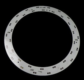 18W 36LED SMD5630 Circular Ceiling Light Aluminum Plate Outer Diameter 250mm Inner Diameter 200mm