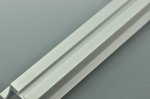 LED Aluminium Extrusion 18.6mm Recessed LED Aluminum Channel 1 meter(39.4inch) With Wings