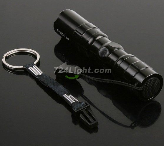 3W Portable LED Flashlight Mini Aluminum LED Flashlight Torch Camping