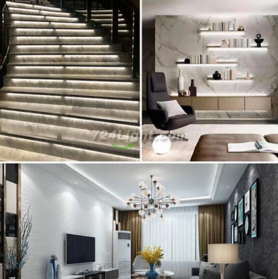 16.4FT 5Meter SMD5050 300LED 12V 60W True Color CRI95+ Full Spectrum Natural Light LED Strip Light