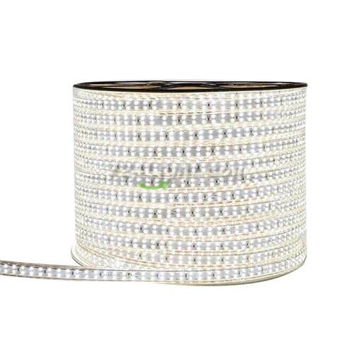 AC 110V 220V SMD2835 High Voltage Flat Strip Light 180 LEDs Per Meter Double Row with the power plug