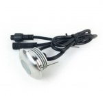 8PCS Pack 1W DC12V IP67 Recessed LED Wall Corner Light Outdoor LED Step Lights Stainless Steel Inground Light