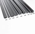 (image for) Black Aluminum Channel U06 24x24mm U Shape LED Aluminum Profile Kit for LED Strip Installation