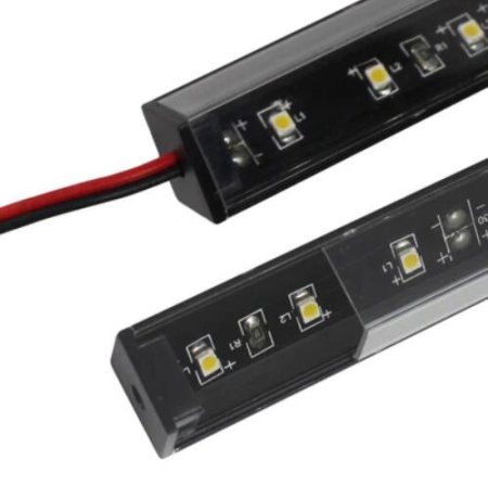 (image for) Black Corner LED Profile V01 16x16mm V-Shape Vertical Angle Cover Corner Mounting LED Aluminum Channel Extrusion
