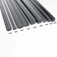 (image for) Black LED Profile U02 9x17mm U-Shape LED Aluminum Channel System