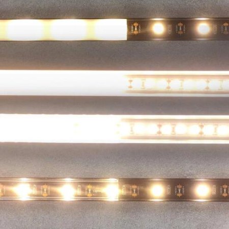 (image for) Black LED Profile U02 9x17mm U-Shape LED Aluminum Channel System