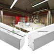 (image for) 2 Pack H5075 Big Aluminum Extrusion Channel for Suspension Mounting Linear Office Lighting System