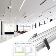 (image for) 2 Pack H7635A Big Aluminum Extrusion Channel for Flush Mounting Linear Office Lighting System