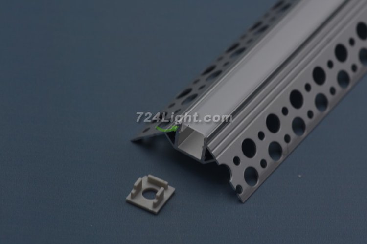 (image for) 1Meter/3.3ft LED Wall Corner Channel 50.6mm x 22.8mm Seamless Led Housing