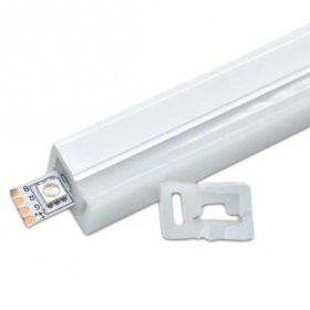 1M/5M/10M/20M Pack of T1220 3 Sides Edge Lighting LED Neon Light Housing Kit with End Caps and Mounting Clips, Flexible Neon Channel Fit for 10mm Wide LED Strip Lights
