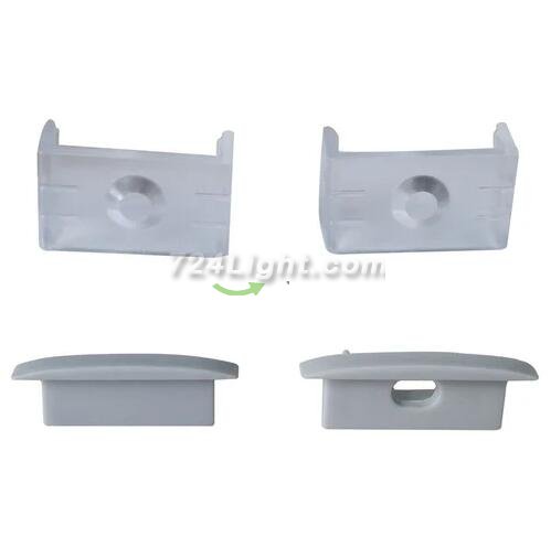 Silver U03 Profile 10x30mm U-Shape LED Aluminum Channel System Aluminum Profile
