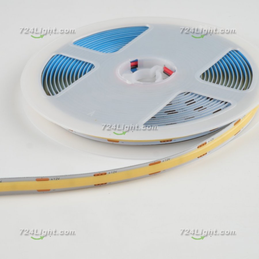 Brightest LED Strip Light COB Flexible 12V Strip Light 5 meter(16.4ft) 2400LEDs