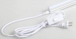 Plug-in Power Plug Cord 6Feet with On/Off Switch On Fit for T5 Integrated LED Tube Light