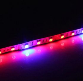 Plant Growth RED:BLUE /660nm:460nm LED Grow Light SMD5050 30LEDs 12V 7.2W Per Meter Strip