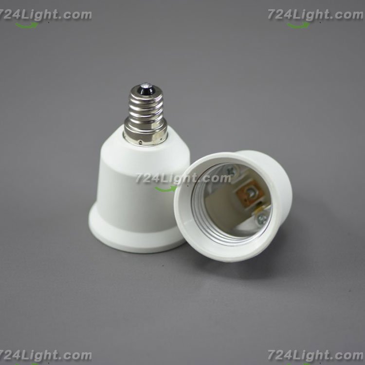 E12 to E27 Screw Base Light Bulb Splitter E27 Socket Converter