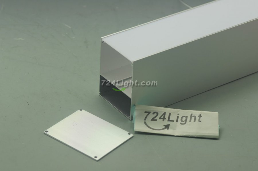 1 Meter 39.4â€ Aluminum LED Suspended Tube Light LED Profile Diameter 56mm suit 75mm Flexible led strip light