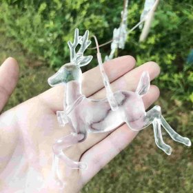 Solar Wind Chimes, Elk Solar Hanging Wind Chimes Lights for Patio Garden Windows Outdoor Decoration
