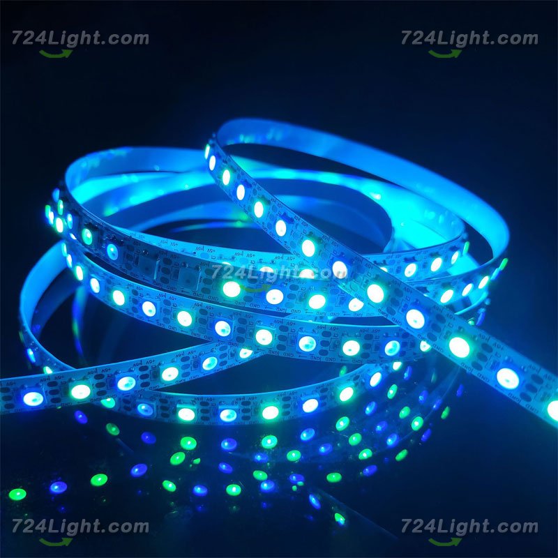 SK6812 BUILT-IN IC MONOCHROME WHITE/ WARM WHITE 5V 5050 LED 5m/16.4ft MARQUEE WITH 60LEDs/M SINGLE POINT SINGLE CONTROL