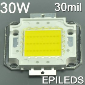 EPILEDS 30W High Power Beads LED Chip 2400 Lumens 30*30mil LED lighting